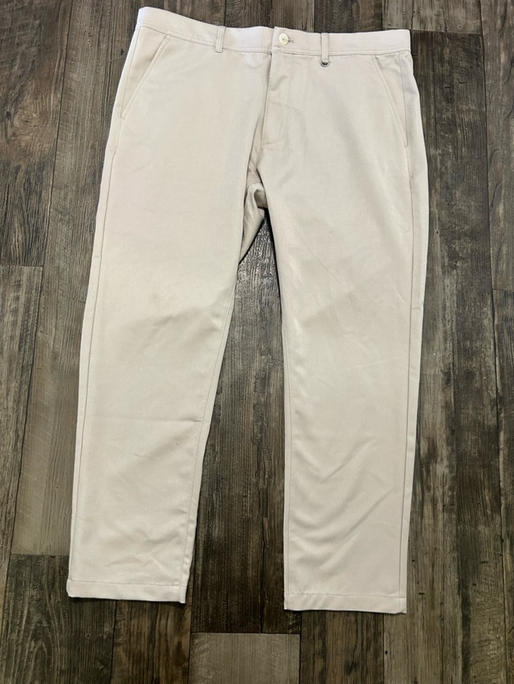 Denim & Flower Ricky Singh Khaki Pants Men’s 36x30 Slim Stretch Dress Chinos